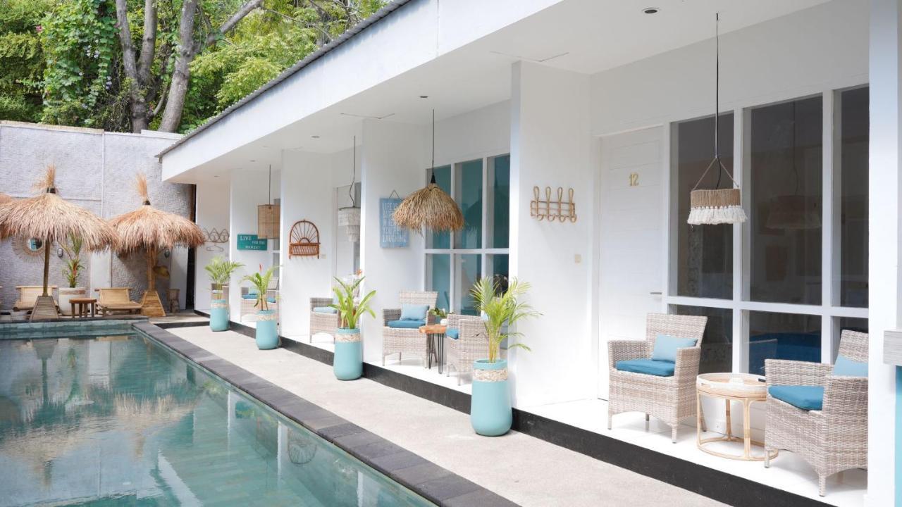 The White Bay Hotel Gili Trawangan Bagian luar foto